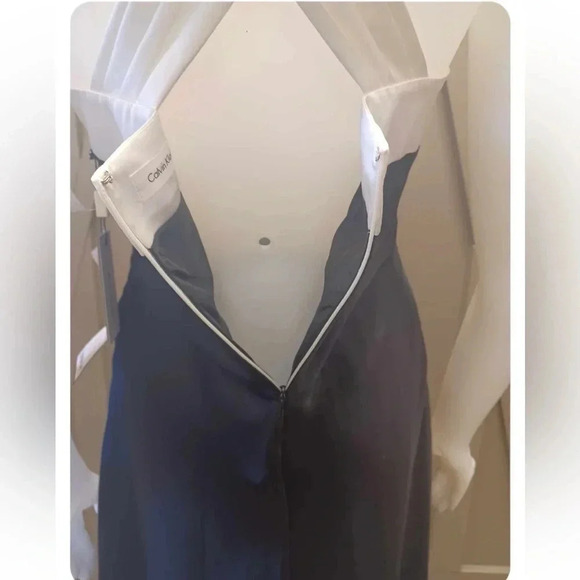 Calvin  Klein Formal Black & White Mini Dress Size 8 - Picture 4 of 9